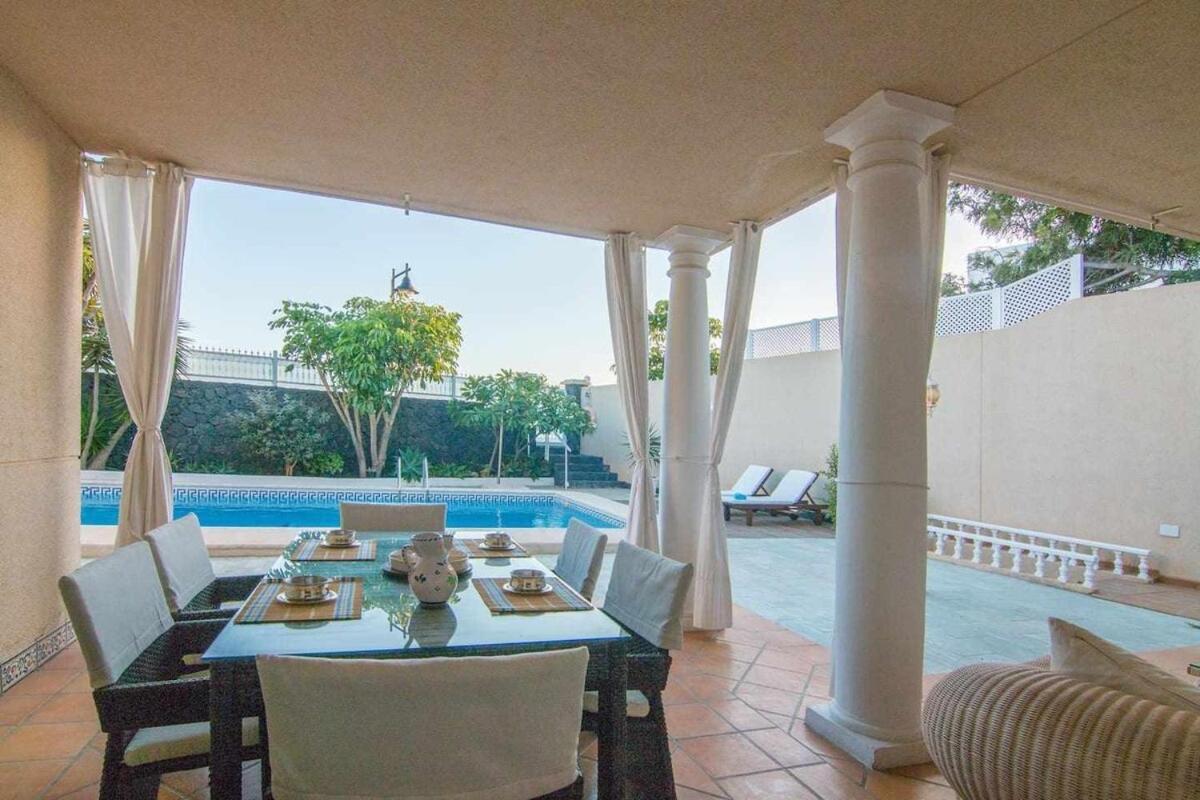 Villa La Concha Beachfront Heated Pool Playa Honda  Ngoại thất bức ảnh